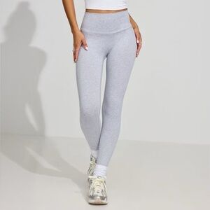 Garage Light Heather Gray High-Rise Leggings